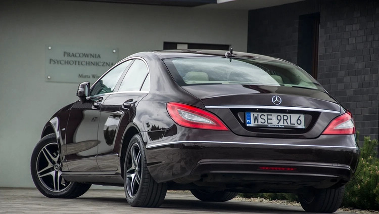 Mercedes-Benz CLS cena 72900 przebieg: 198000, rok produkcji 2011 z Sierpc małe 407
